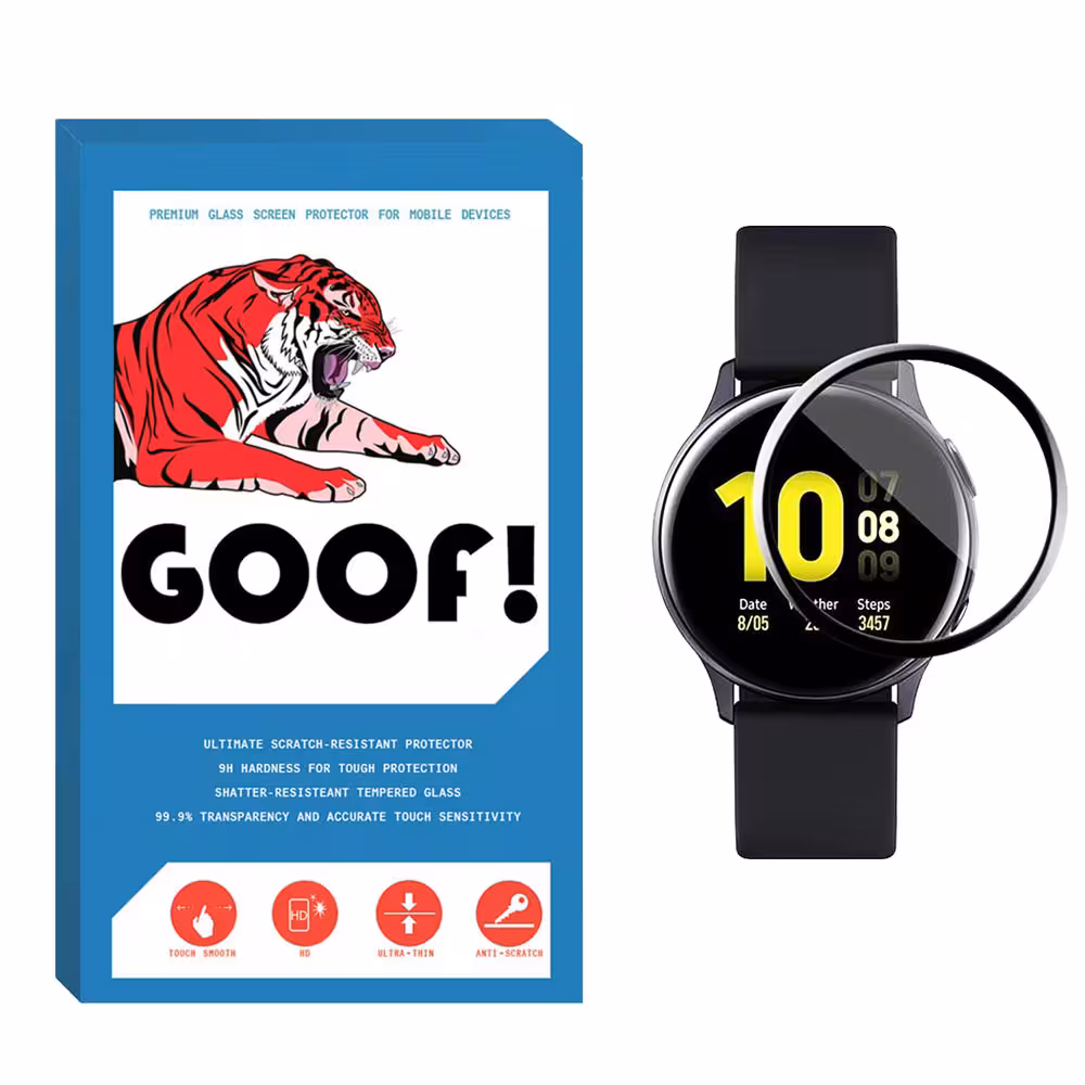 محافظ صفحه نمایش گوف مدل PMMA-G01 مناسب برای ساعت هوشمند سامسونگ Galaxy Watch Active 44mm