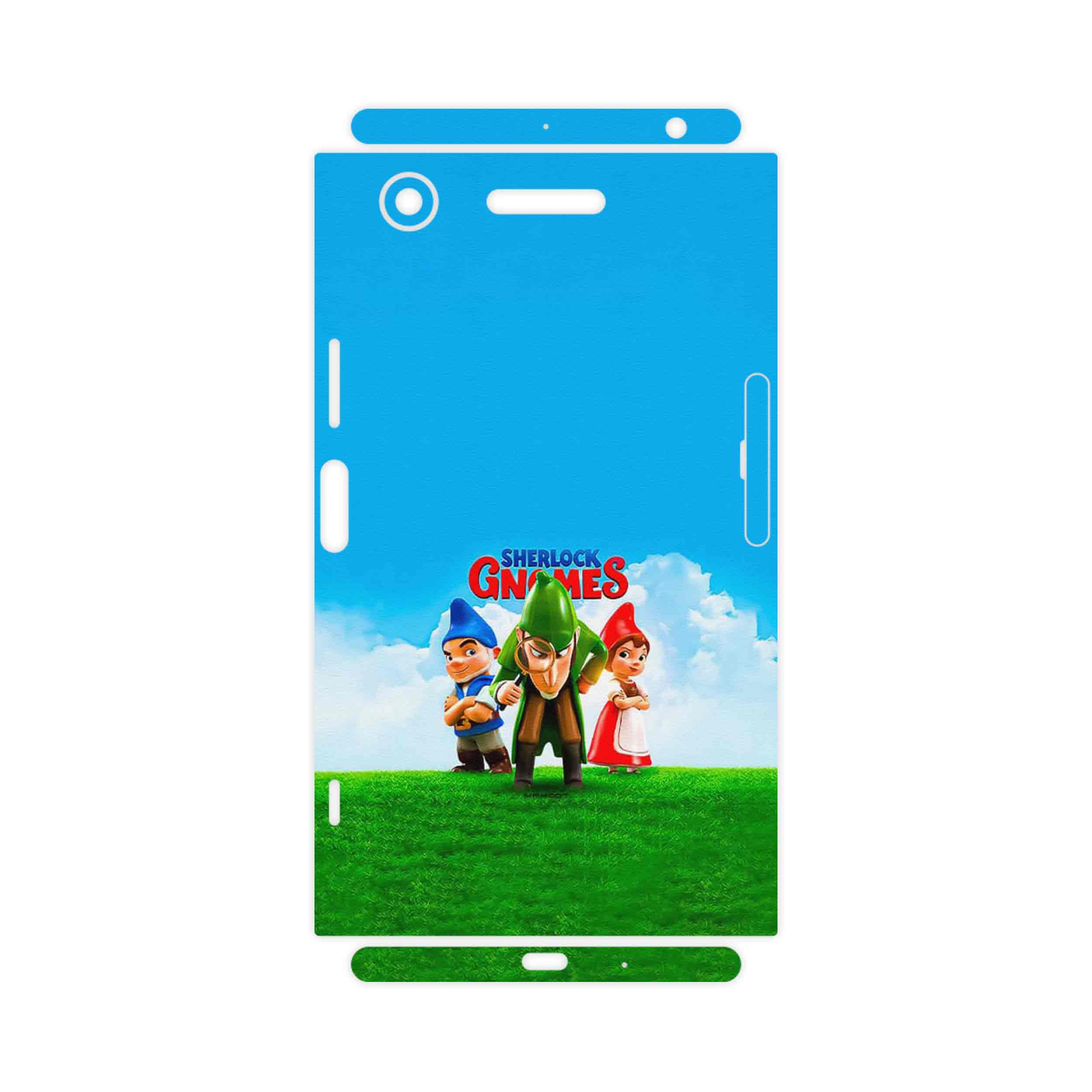 برچسب پوششی ماهوت مدل Sherlock Gnomes-FullSkin مناسب برای گوشی موبایل سونی Xperia XZ1