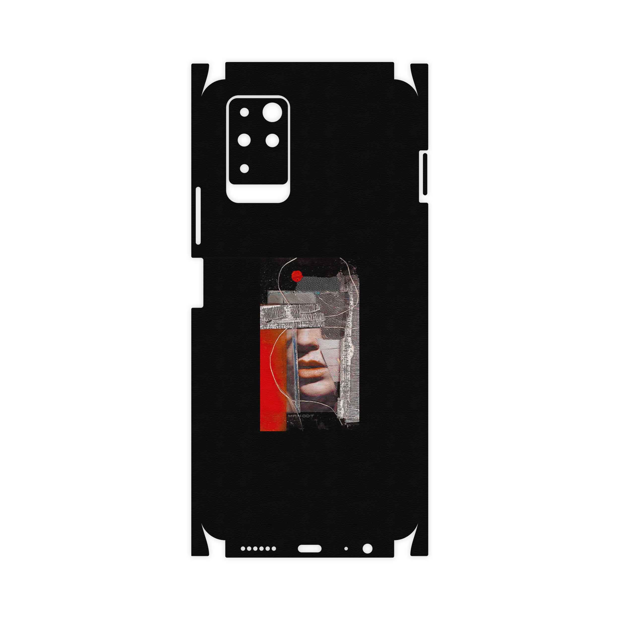 برچسب پوششی ماهوت مدل Collage of Mouth-FullSkin مناسب برای گوشی موبایل اینفینیکس Note 10
