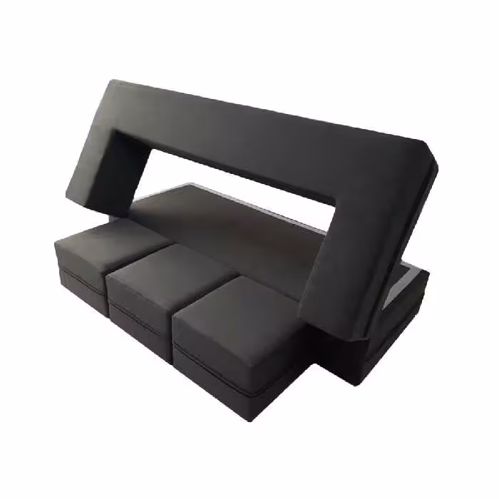 مبل 3 نفره تخت خواب شو تولیدی مبلمان پدیده مدل پازل کد Pz001XS