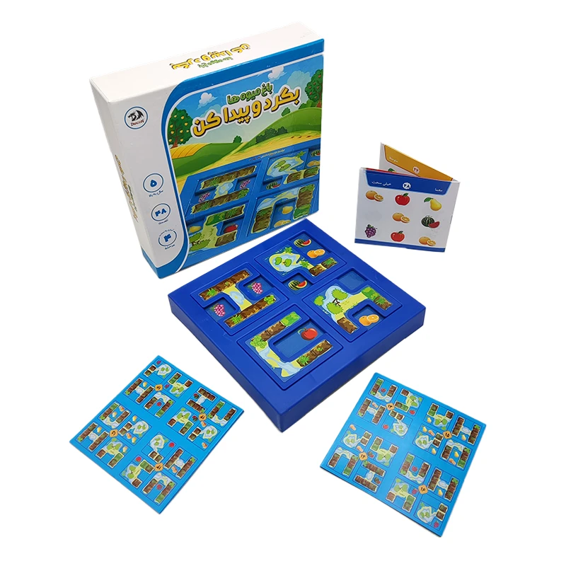 بازی فکری بگرد و پیدا کن مدل باغ میوه ها دراگون