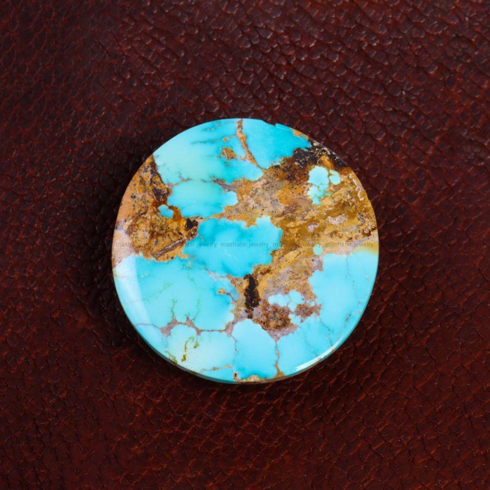 نگین فیروزه شجری کد 14063 - جواهری مشاهیر