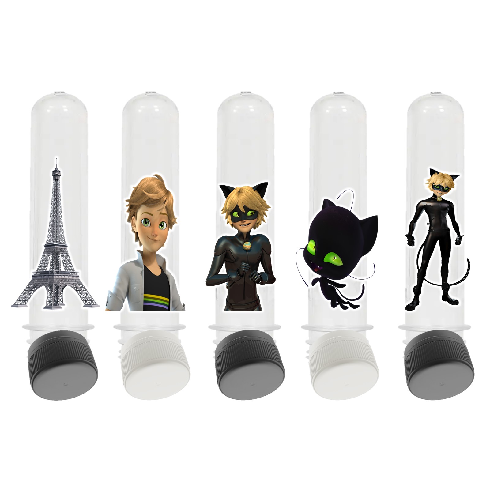 کپسول گیفت اسمارتیز تولد مدل گربه سیاه طرح 01 مجموعه 5 عددی