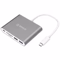 مبدل USB-C به USB و کارت خوان اوریکو مدل RCC2A