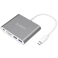 مبدل USB-C به USB و کارت خوان اوریکو مدل RCC2A