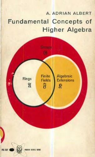 خرید و دانلود نسخه کامل کتاب Fundamental Concepts of Higher Algebra