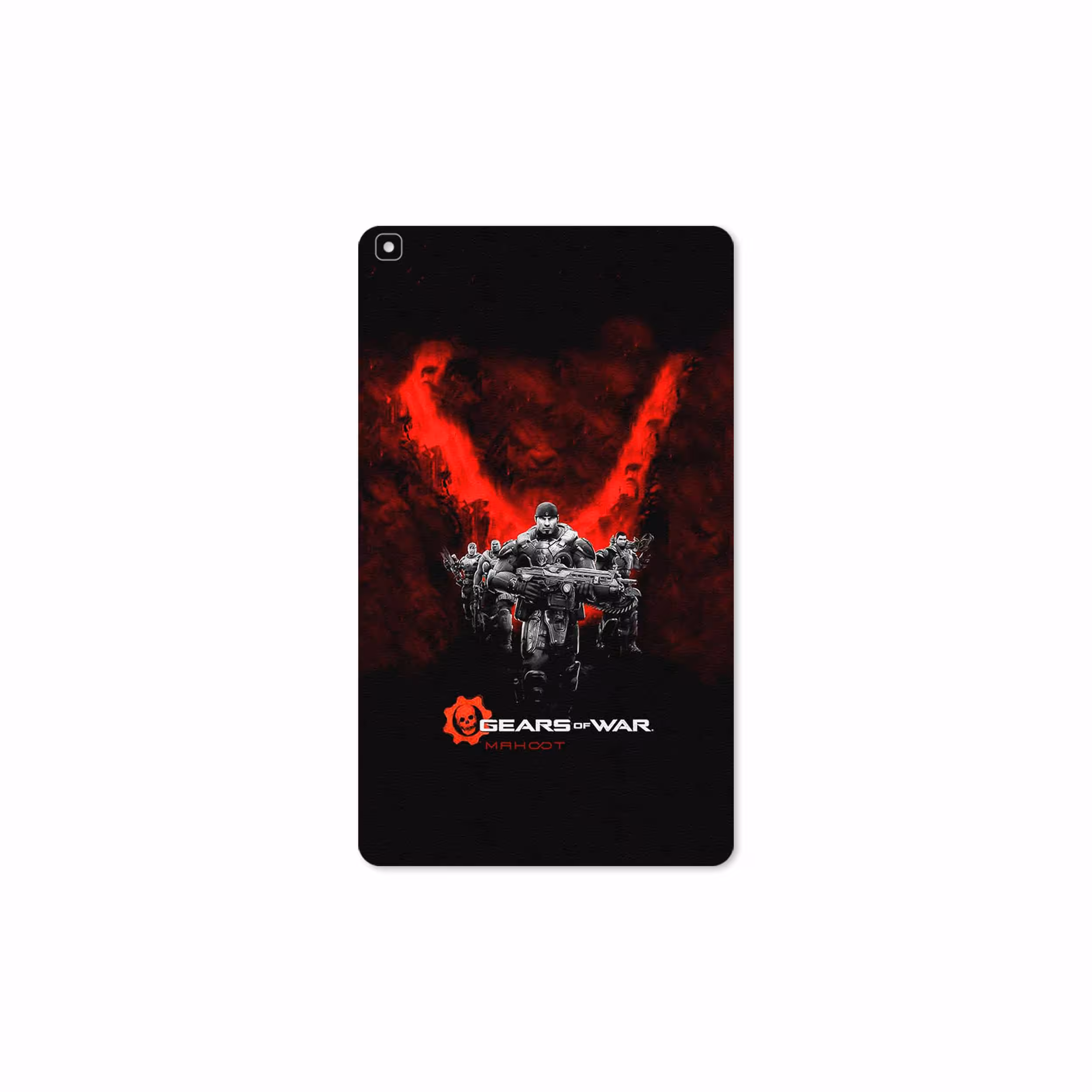 برچسب پوششی ماهوت مدل Gears-Of-War-Game مناسب برای تبلت سامسونگ Galaxy Tab A 8.0 2019 T295