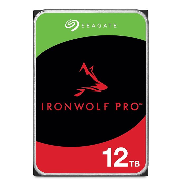 هارد دیسک اینترنال سیگیت مدل IronWolf Pro ST12000NT001 با ظرفیت 12 ترابایت