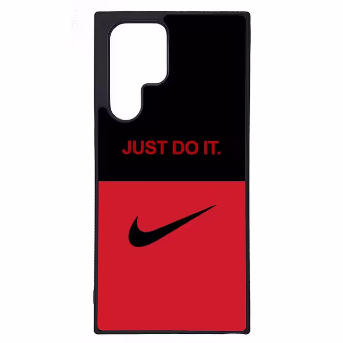 کاور طرح نایک NIKE کد G-163 مناسب برای گوشی موبایل سامسونگ Galaxy S22 Ultra | دیجی قاب دونی