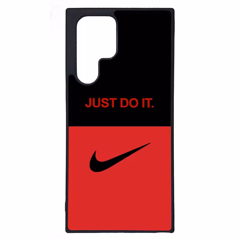 کاور طرح نایک NIKE کد G-163 مناسب برای گوشی موبایل سامسونگ Galaxy S22 Ultra | دیجی قاب دونی