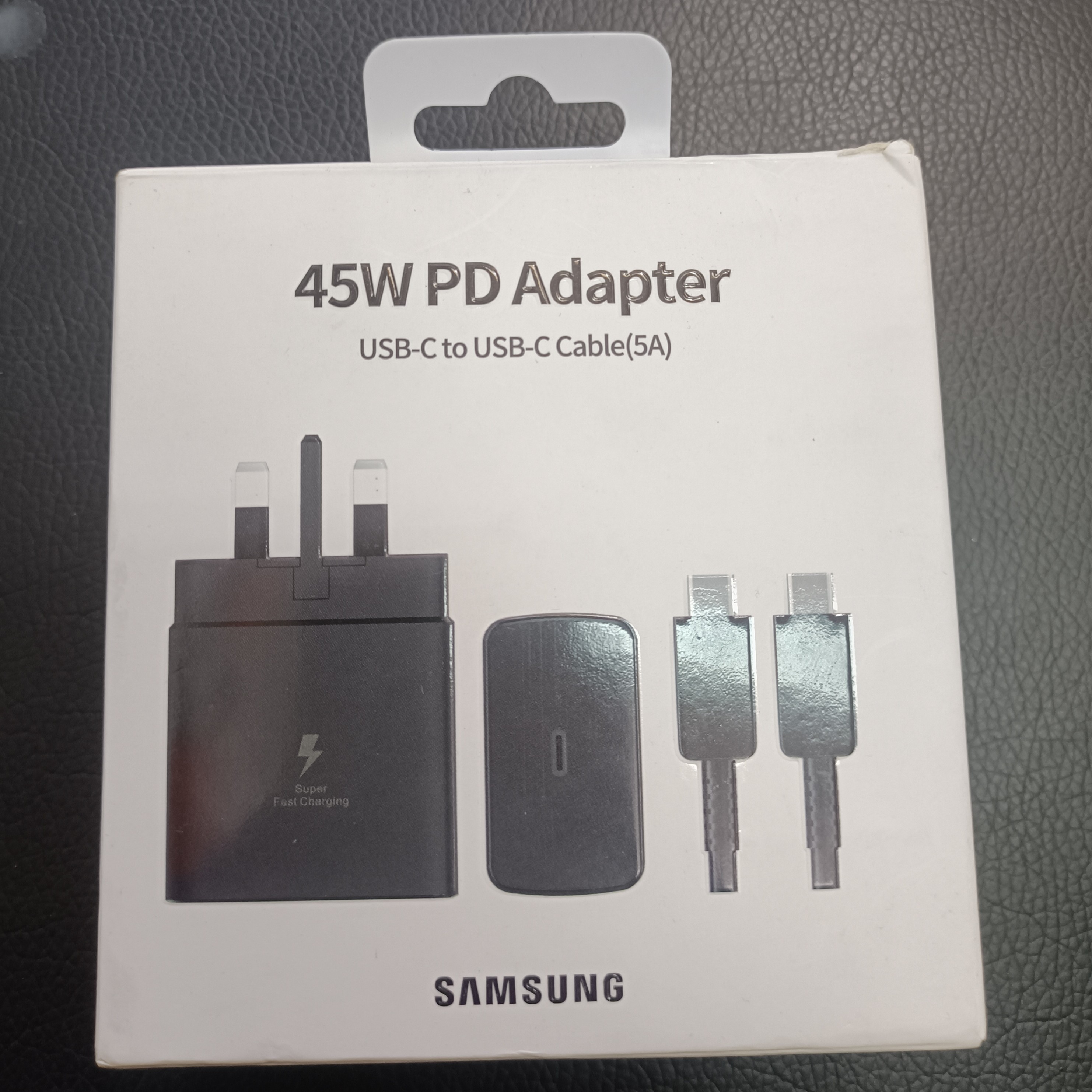 آداپتور و کابل شارژ 45 وات PD سامسونگ