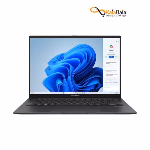 لپ تاپ 14 اینچی ایسوس مدل Zenbook 14 OLED Q415MA-U5512 با پردازنده Core Ultra 5 رم 8 گیگابایت و حافظه 512GB SSD