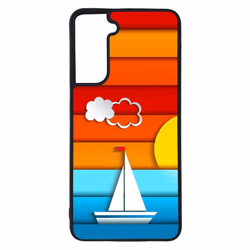 کاور طرح قایق کد G-140 مناسب برای گوشی موبایل سامسونگ Galaxy S21 | دیجی قاب دونی