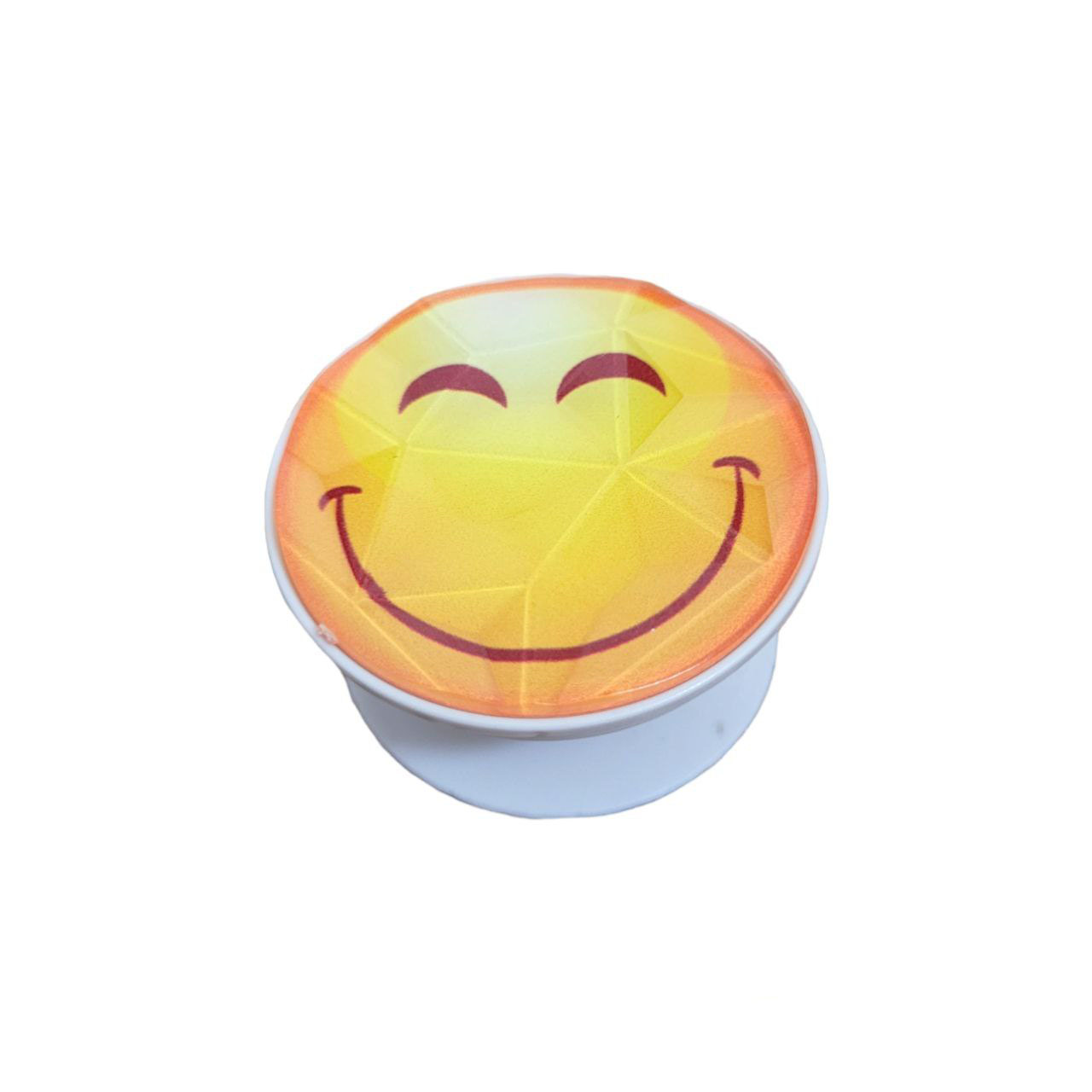 پایه نگهدارنده گوشی موبایل و تبلت پاپ سوکت طرح ایموجی 10 مدل کریستالی براق