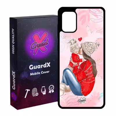 کاور گارد ایکس طرح دختر مدل Glass10335 مناسب برای گوشی موبایل سامسونگ Galaxy A31