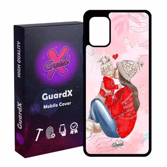 کاور گارد ایکس طرح دختر مدل Glass10335 مناسب برای گوشی موبایل سامسونگ Galaxy A31