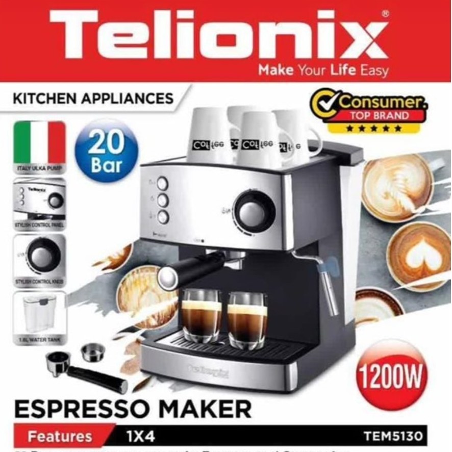 اسپرسو ساز تلیونیکس مدل TEM5130  