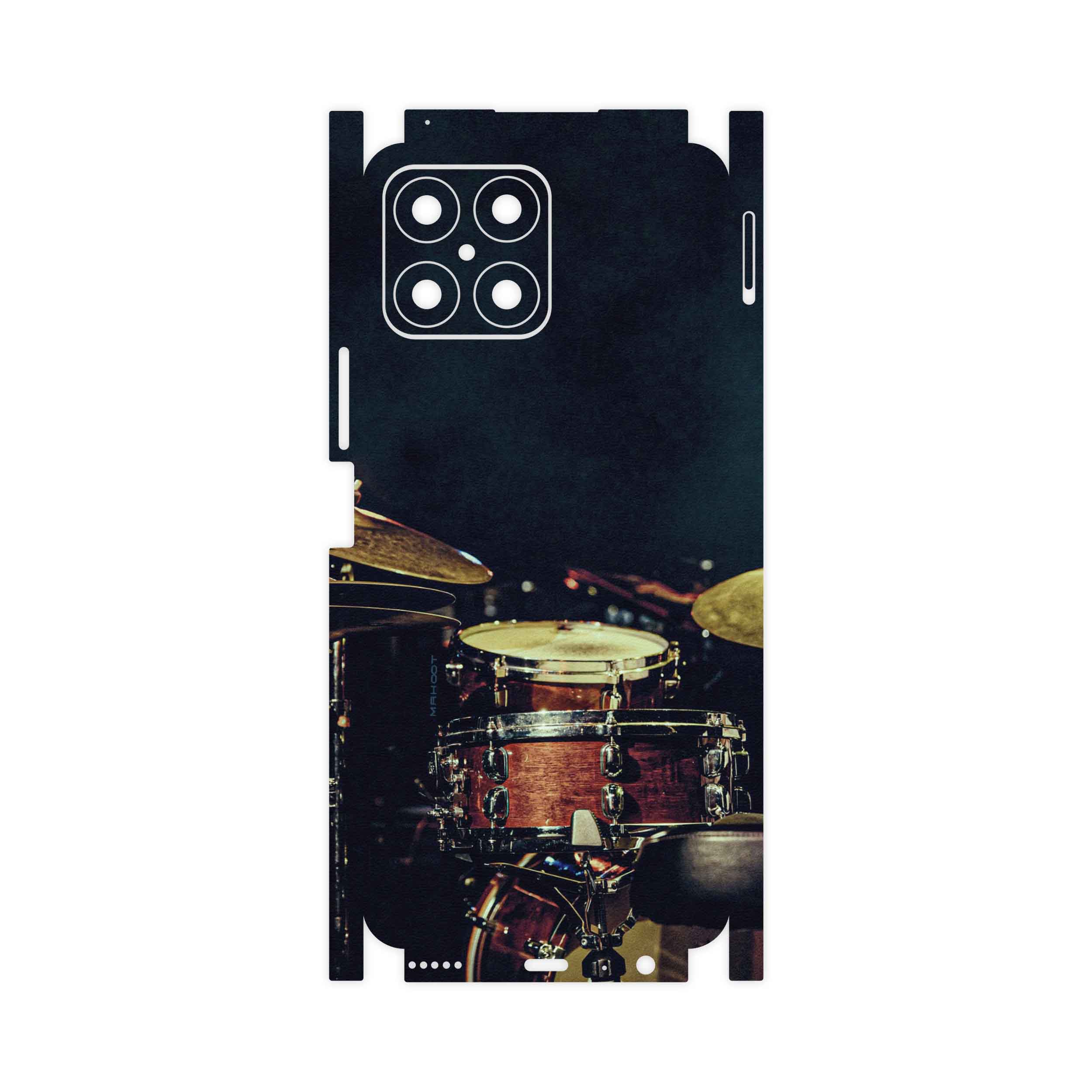 برچسب پوششی ماهوت مدل Drum-Kit-FullSkin مناسب برای گوشی موبایل آنر X8