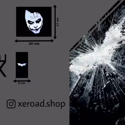 چراغ رومیزی مدل Dark knight