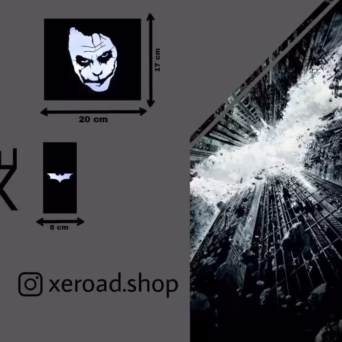 چراغ رومیزی مدل Dark knight