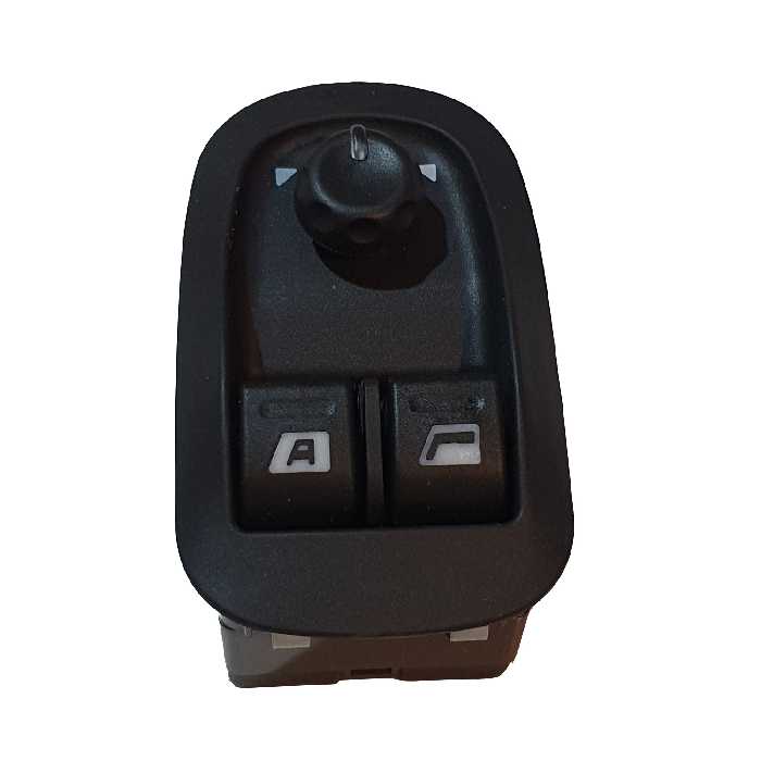 کلید شیشه بالابر و تنظیم آینه جهان پارت آریا مدل k815 مناسب برای پژو 206 