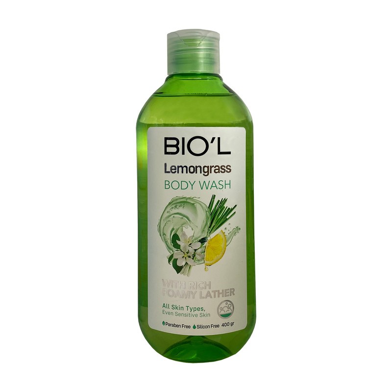 شامپو بدن بیول LemonGrass انواع پوست 400 گرم