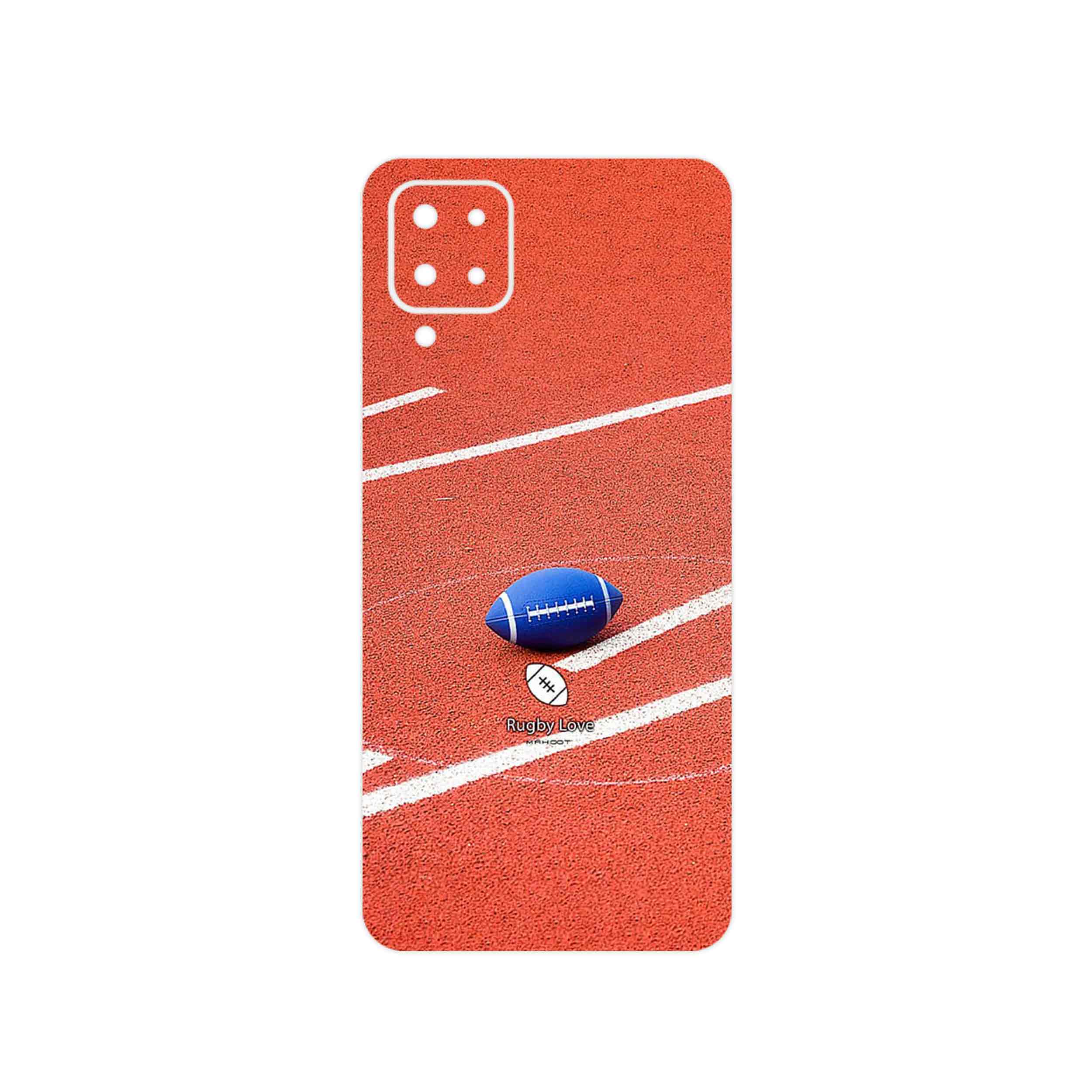 برچسب پوششی ماهوت مدل Rugby football مناسب برای گوشی موبایل سامسونگ Galaxy F12