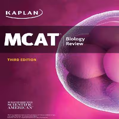 کتاب MCAT Biology Review اثر Kaplan Test Prep انتشارات Kaplan