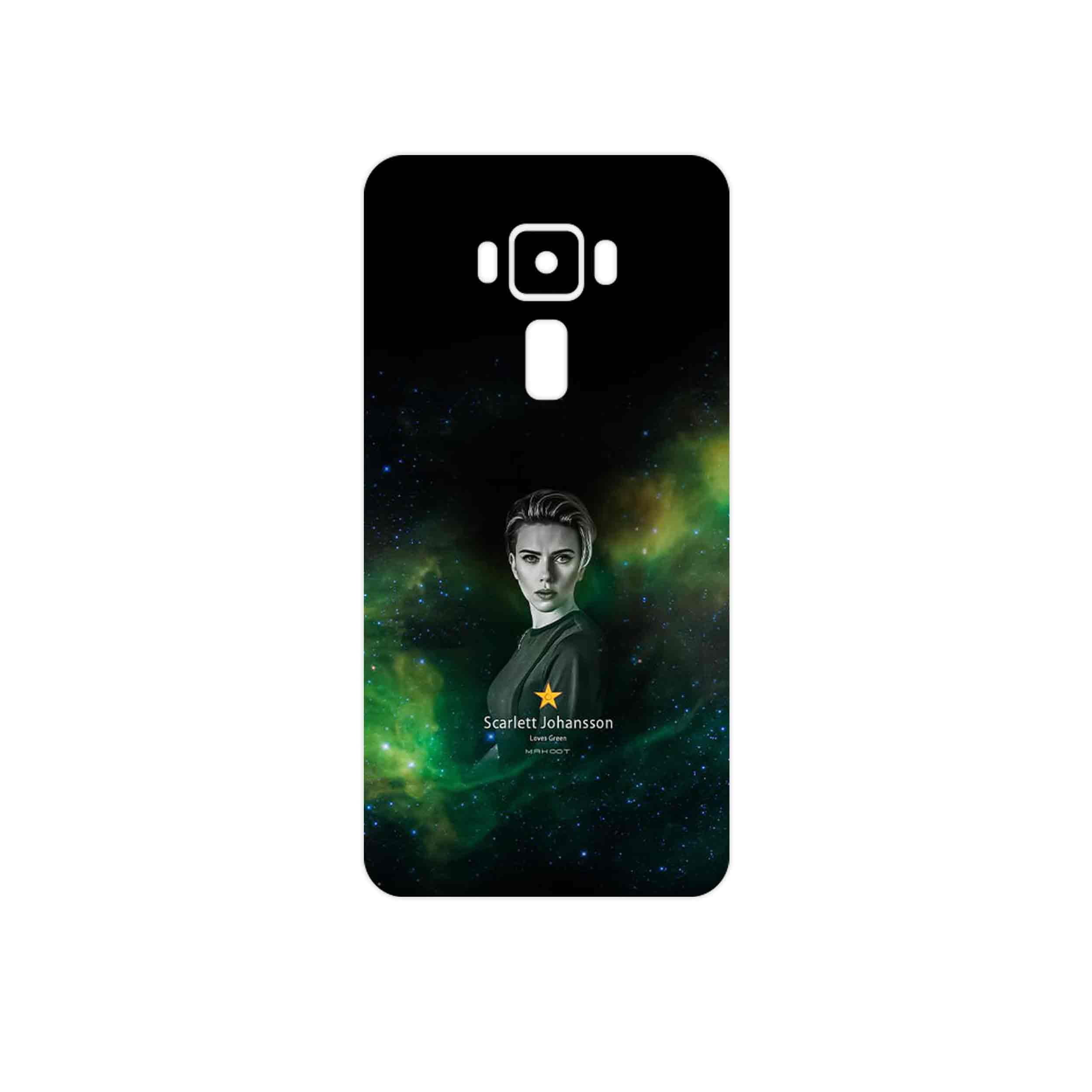 برچسب پوششی ماهوت مدل Scarlett Johansson مناسب برای گوشی موبایل ایسوس Zenfone 3 Laser ZC551KL