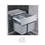 سطل چند منظوره توکار متصل به کف هایلو ( Hailo ) جهت یونیت عرض 500m