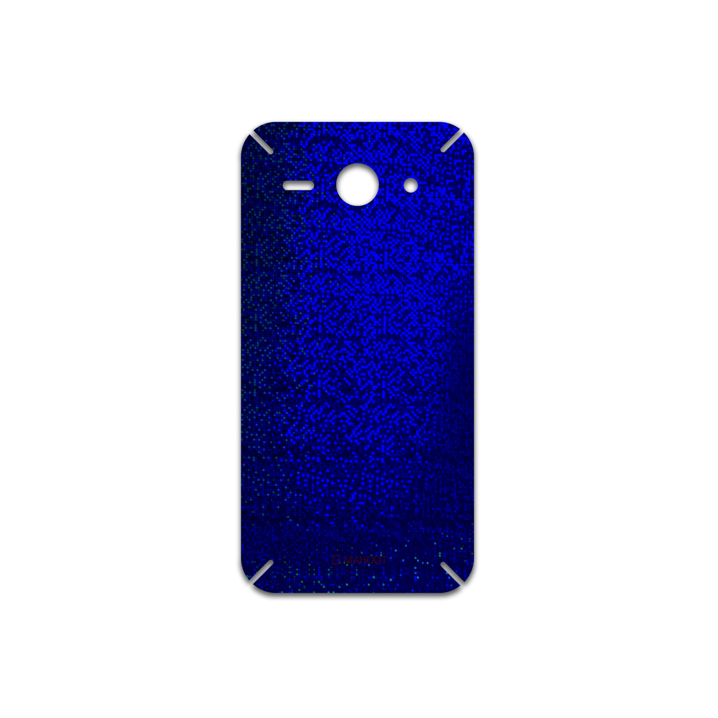 برچسب پوششی ماهوت مدل Blue-Holographic مناسب برای گوشی موبایل هوآوی Ascend Y530