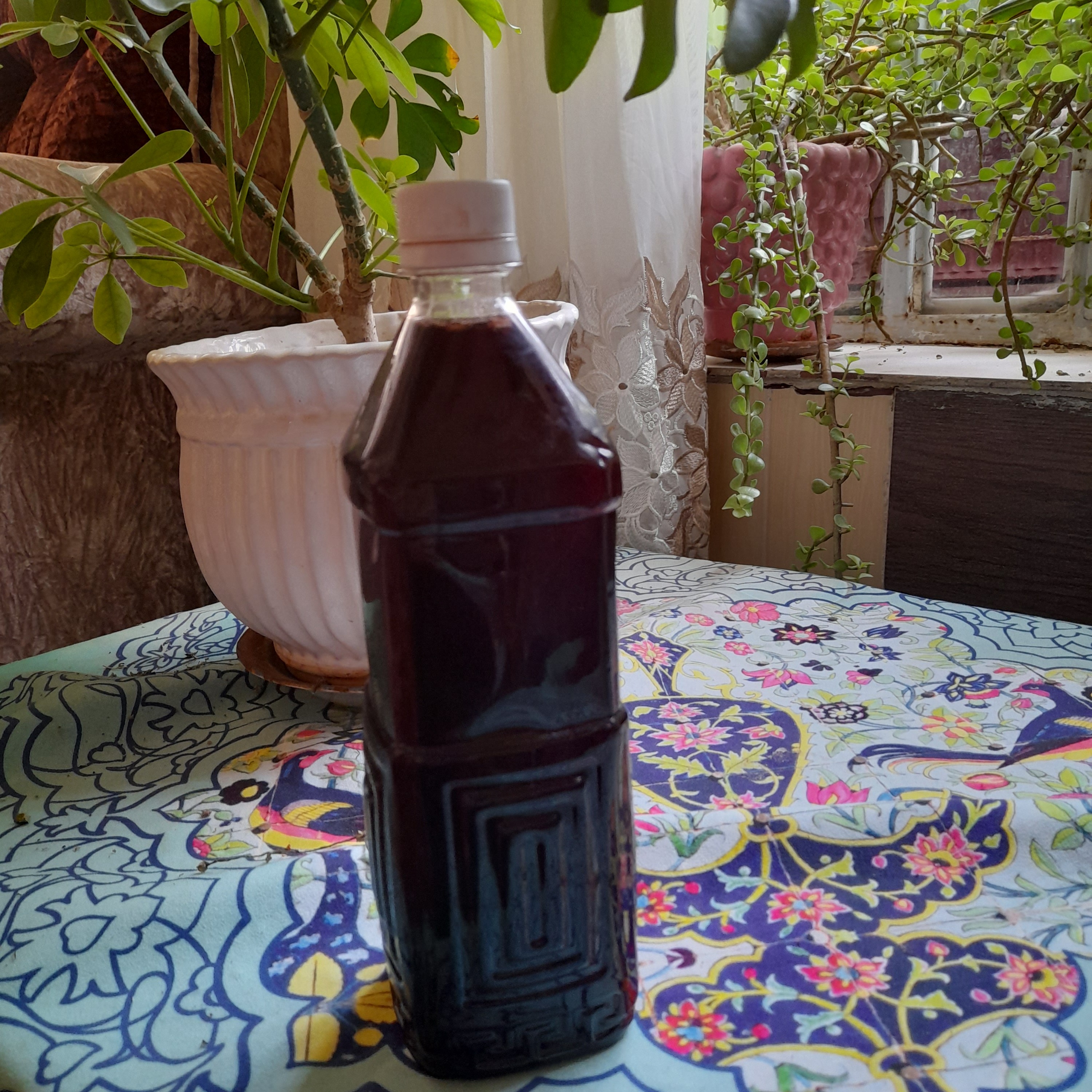 شربت آلبالو خانگی وارگانیک بدون افزودنی ونگهدارنده 