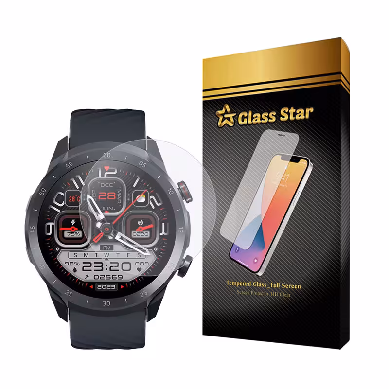 محافظ صفحه نمایش گلس استار مدل WATCHSAFS مناسب برای ساعت هوشمند شیائومی Mibro Watch A2 | کالا برتری