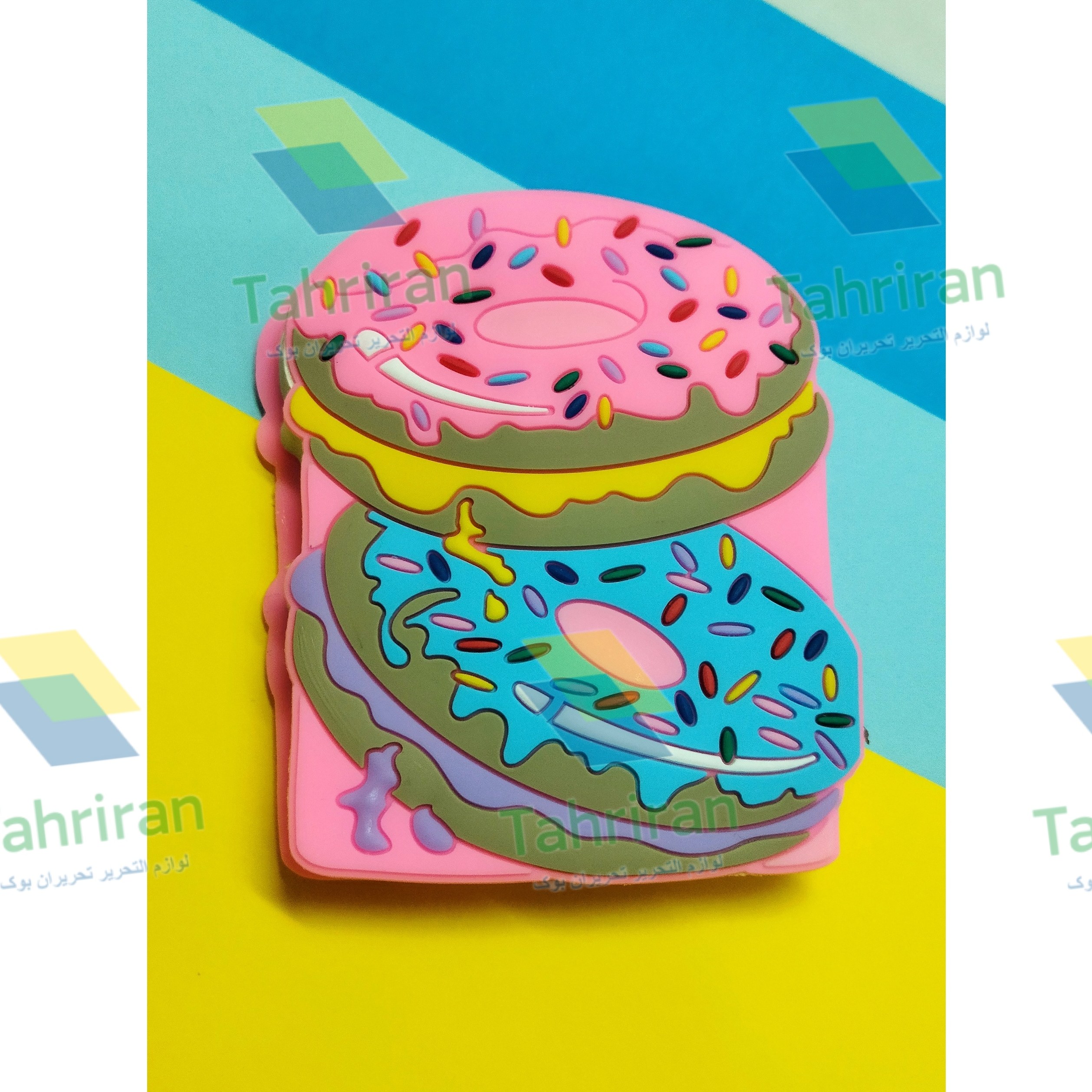 دفترچه یادداشت فانتزی عطری طرح دونات