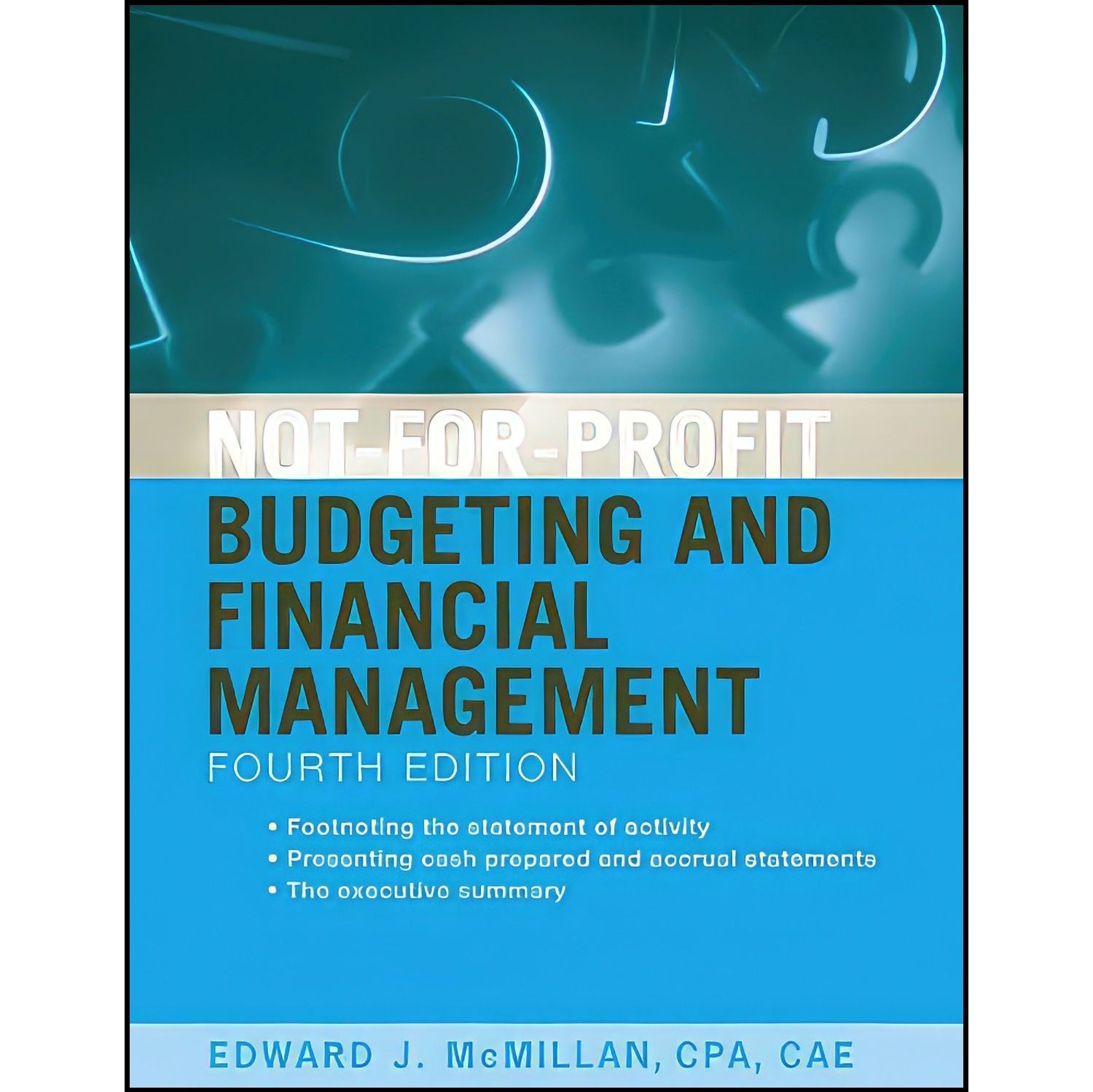 کتاب زبان اصلی NotforProfit Budgeting and Financial Management Fourth Edition
