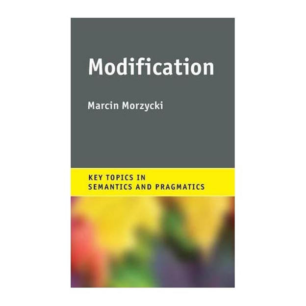 کتاب Modification اثر Marcin Morzycki انتشارات دانشگاه کمبریج