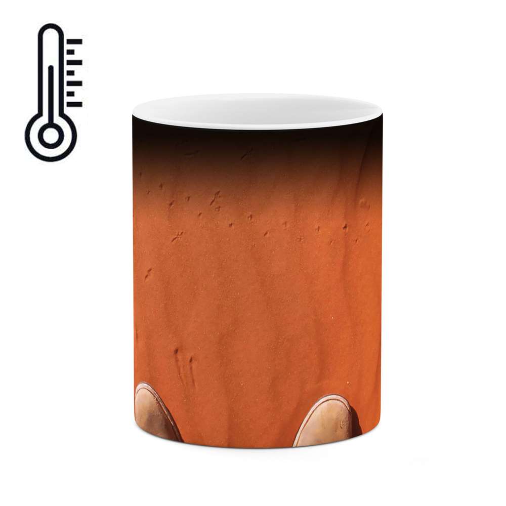 ماگ حرارتی طرح شن زار مدل mgh04155