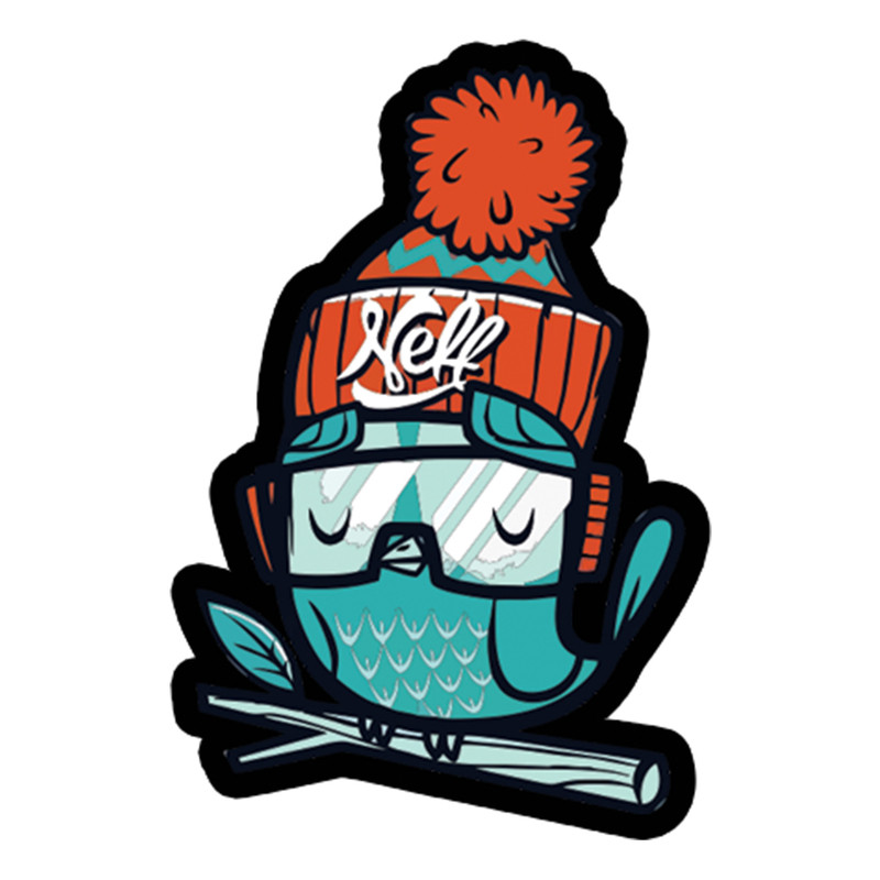 استیکر تزئینی موبایل طرح جغد کد 1839