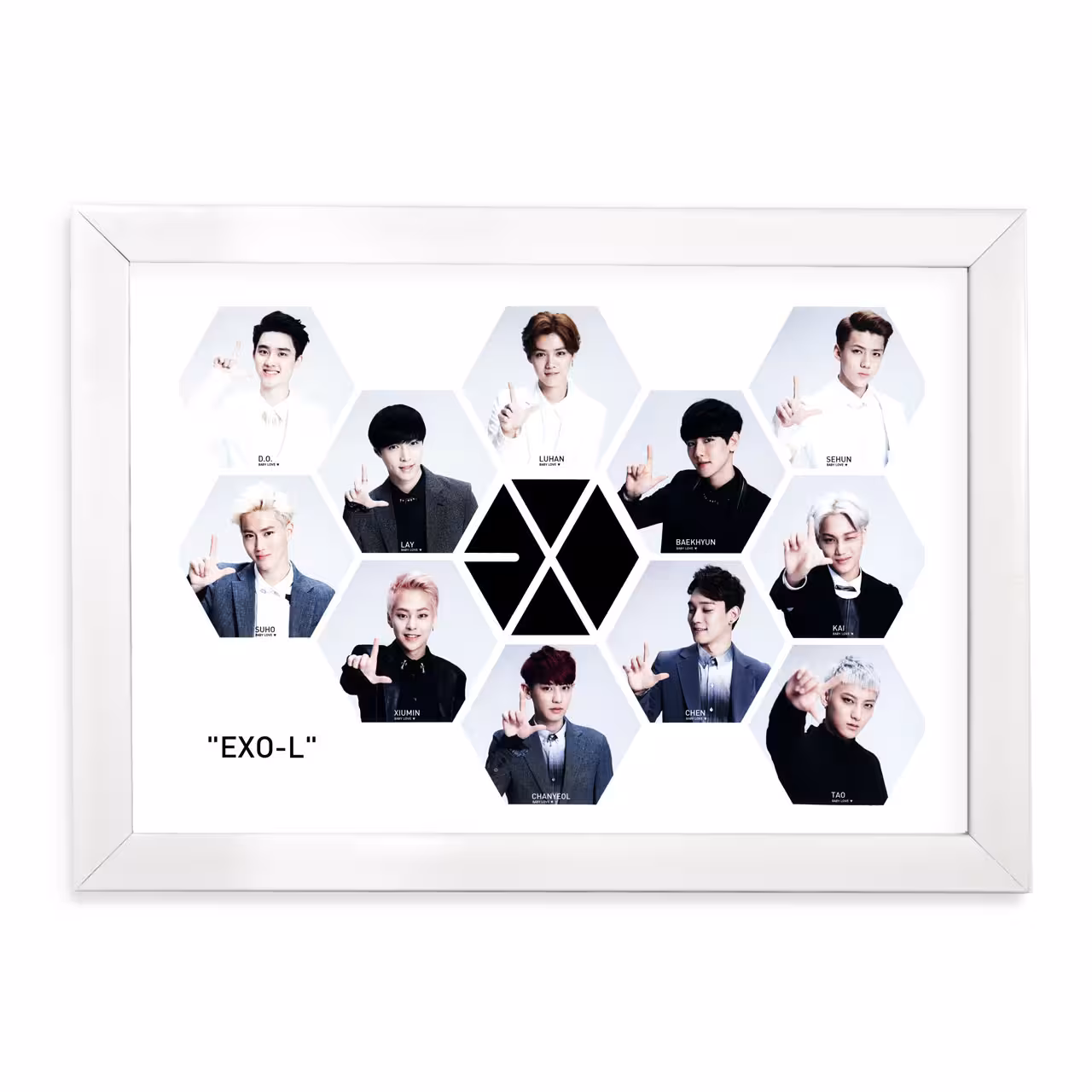 تابلو طرح EXO کد 65878