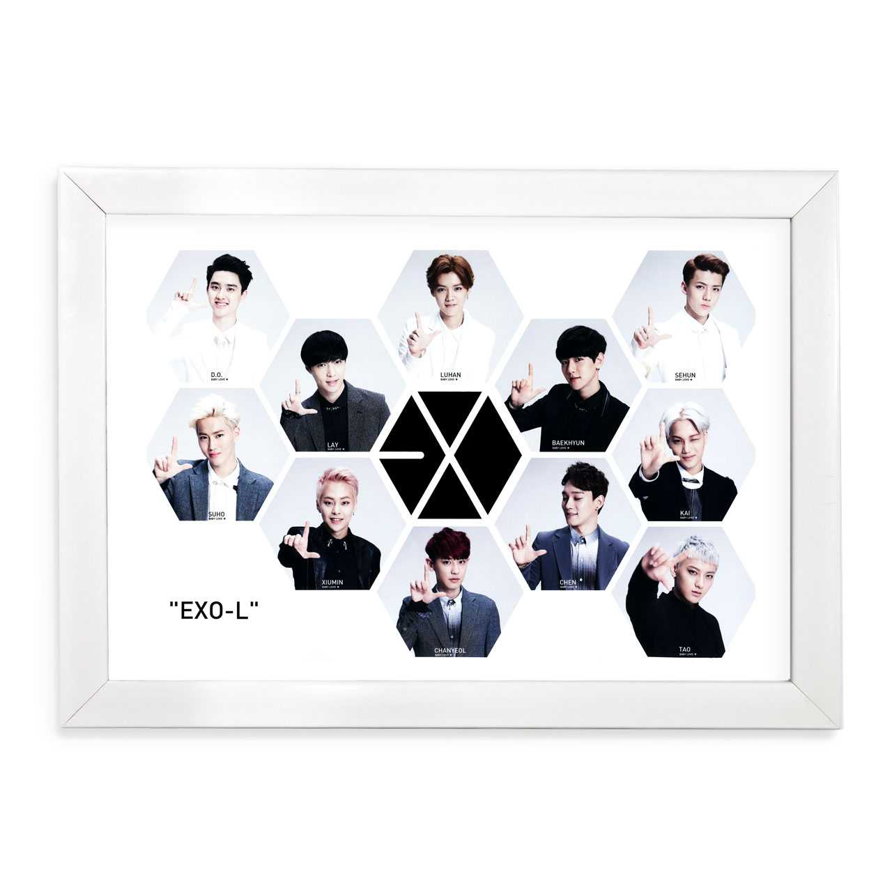 تابلو طرح EXO کد 65878