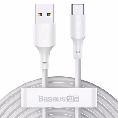 کابل تبدیل USB به USB C باسیوس مدل TZCATZJ 02 طول 1 5 متر