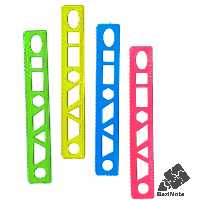 خط کش شابلون دار ژله ای