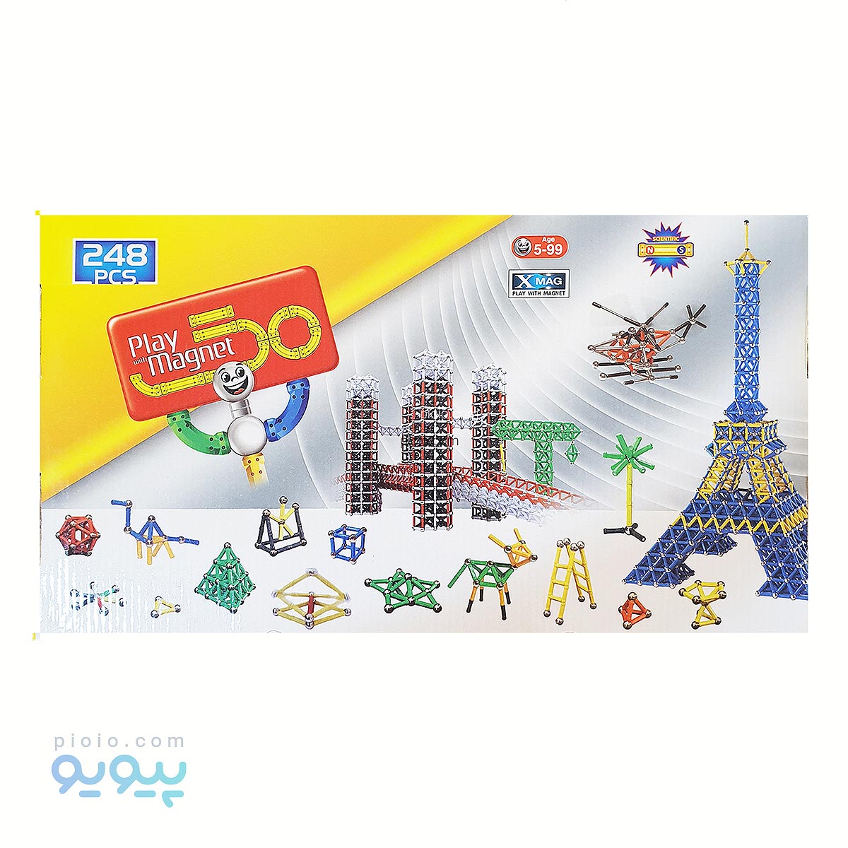 مگنت 248 قطعه تیپ چهار کلاسیک