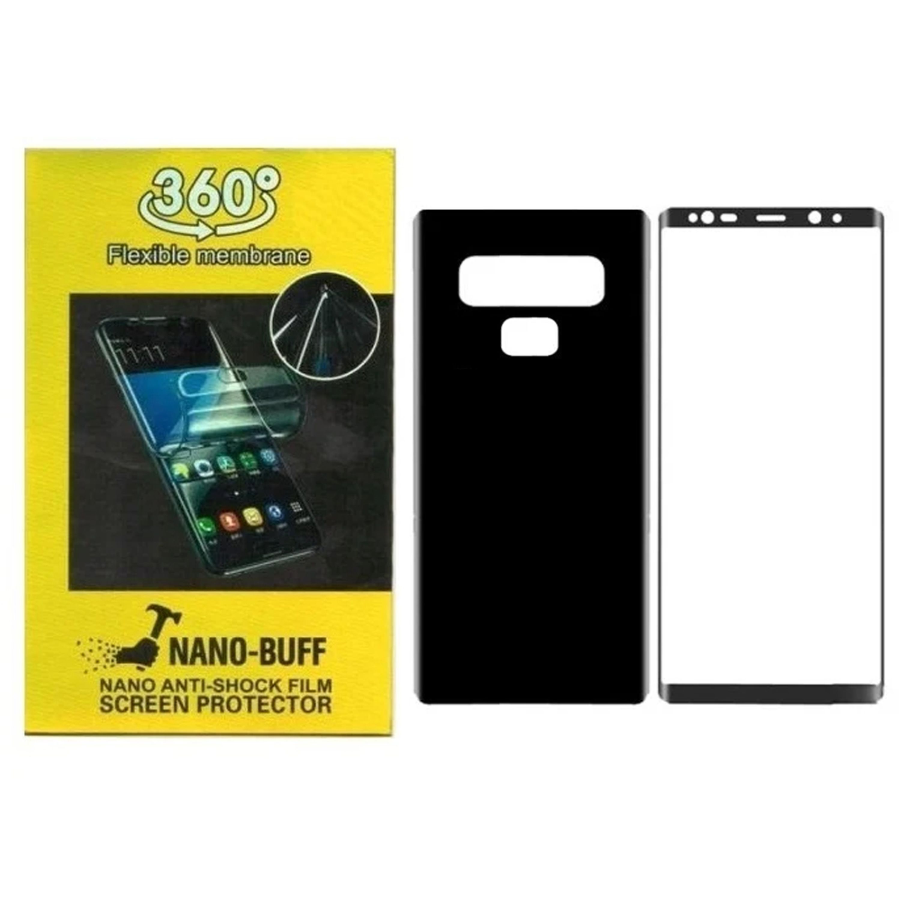 گلس صفحه نمایش و پشت گوشی 360 برای مدل سامسونگ Note 9