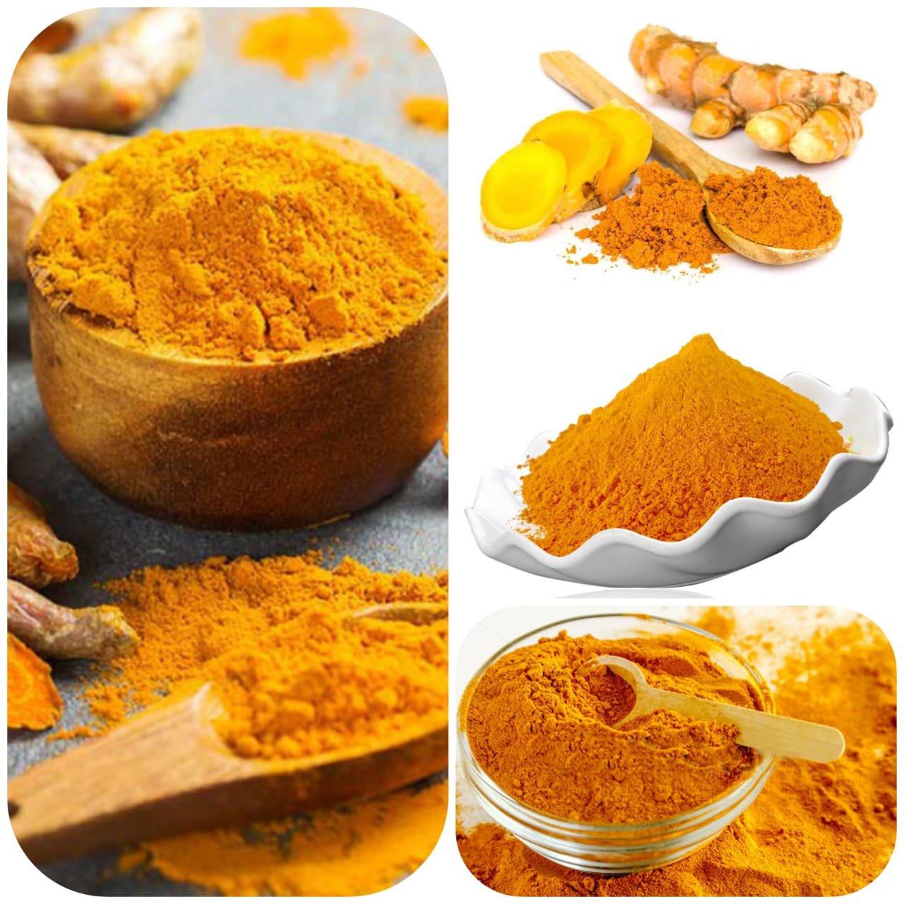 زردچوبه وارداتی هندی اصل آسیاب شده درجه یک ، ممتاز و کاملا خالص بسته 200گرمی