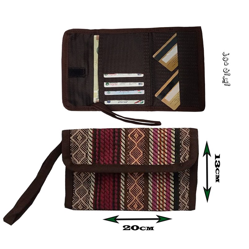 کیف پول جاکارتی دار