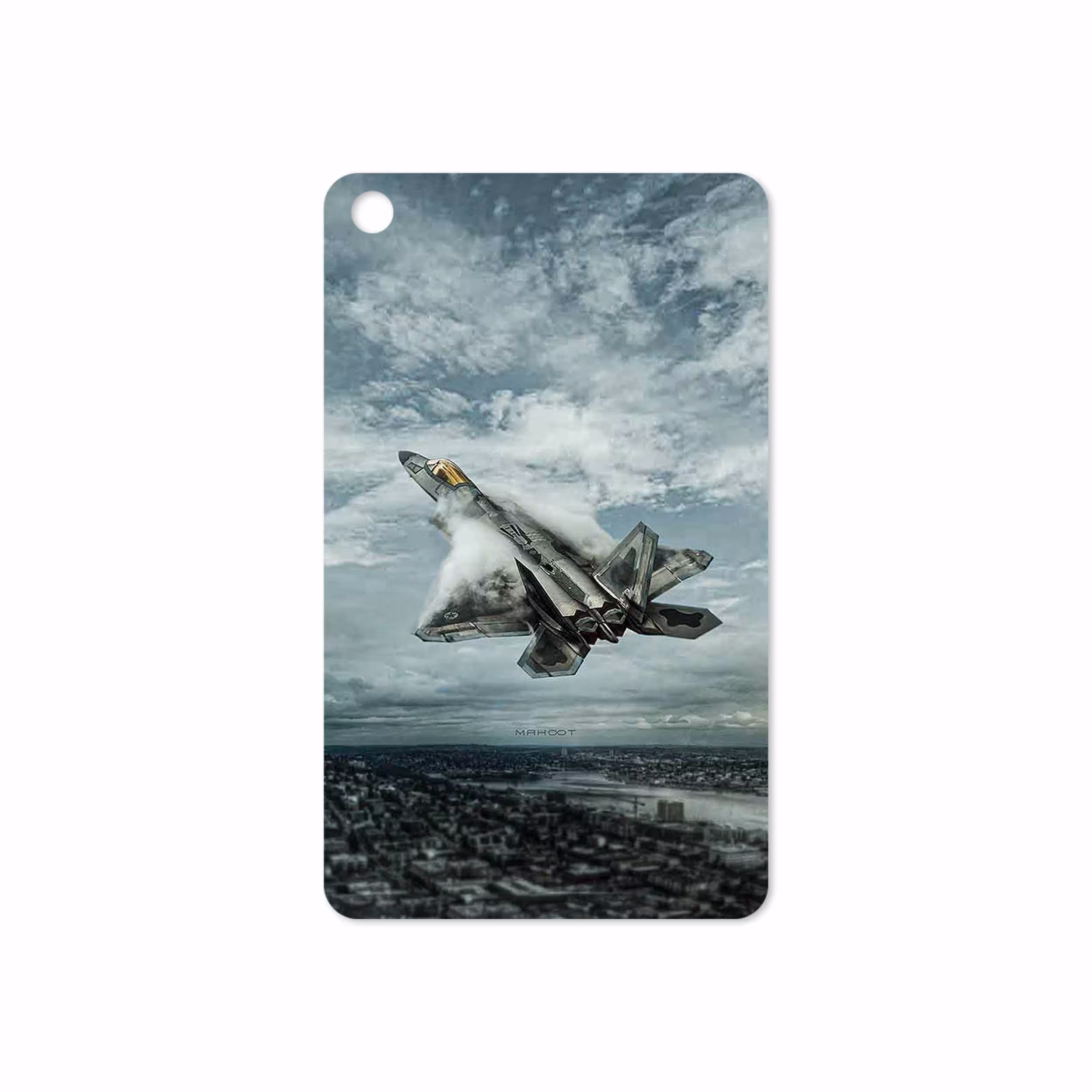 برچسب پوششی ماهوت مدل F-22 Raptor مناسب برای تبلت شیائومی Mi Pad 4 2018