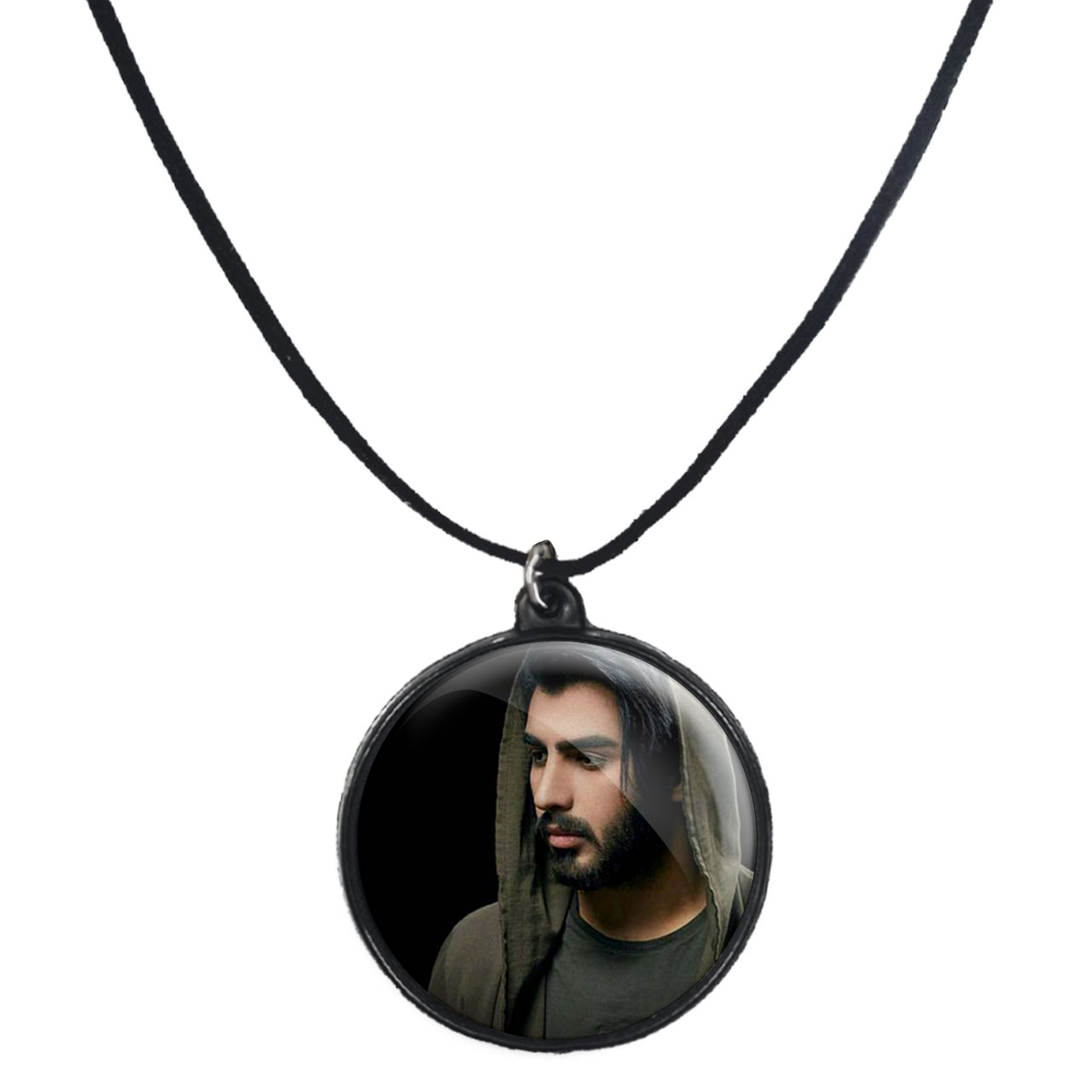 گردنبند پرمانه طرح ماکان بند کد pmb.8613 مدل دو طرفه