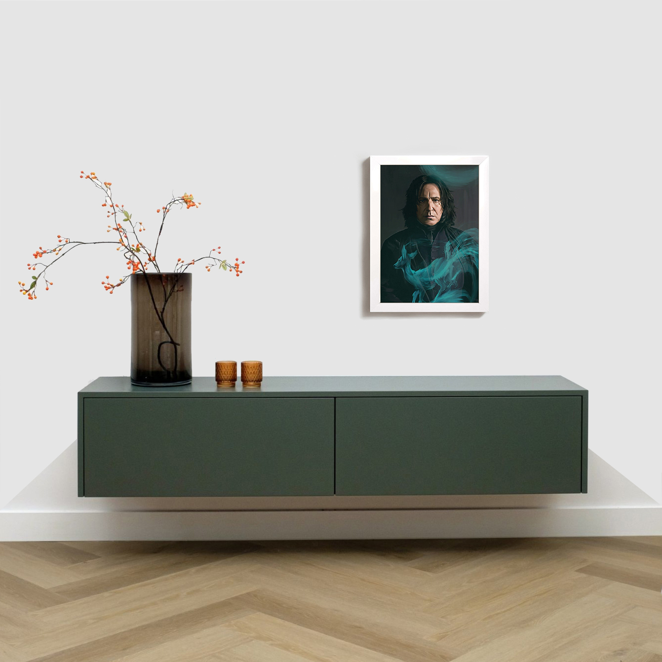 تابلو مدل فیلم هری پاتر پروفسور اسنیپ harry potter professor snape W390