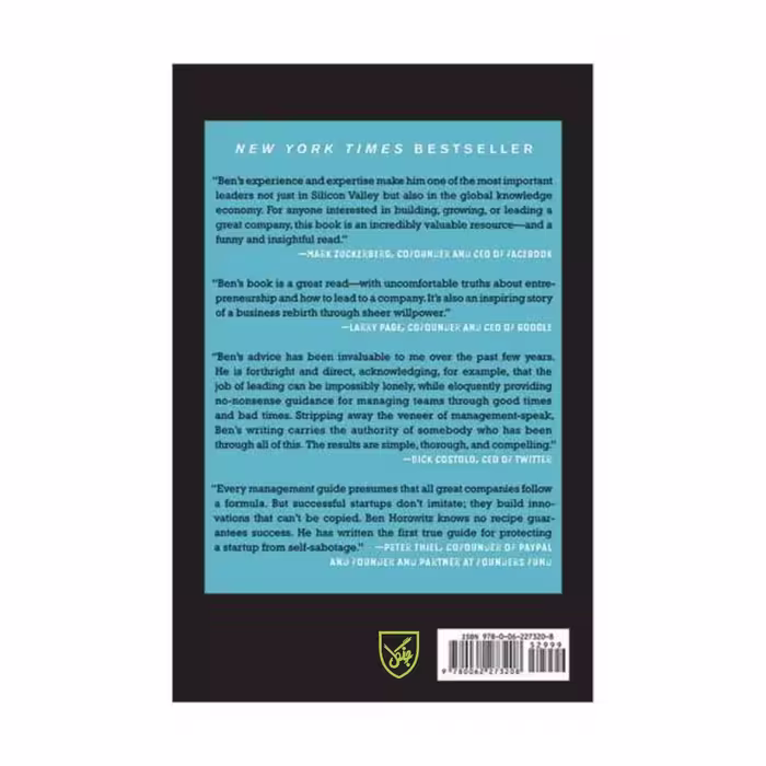 کتاب The Hard Thing About Hard Things اثر Ben Horowitz انتشارات جنگل 